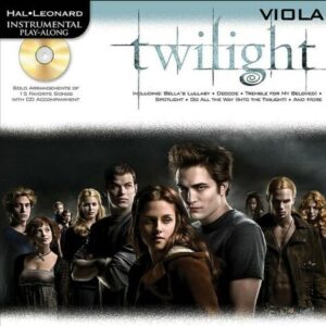 Hal Leonard Twilight For Viola - Music From The Soundtrack - Instrumental Play-Along Book/CD Pkg Hal Leonard HL#00842414