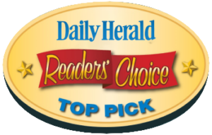 Award. Daily Herald Readers Choice Top Pick
