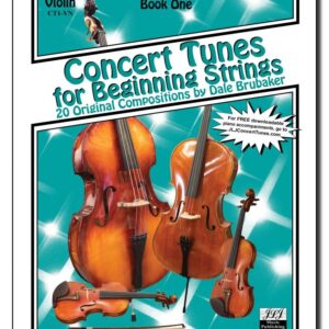 Concert Tunes for Beginning Strings Book 1 Violin JLJ publishing